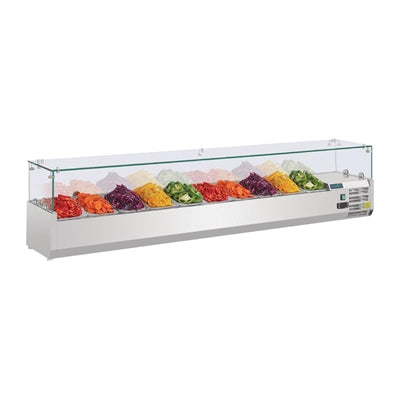 Polar G-Series Countertop Prep Fridge 10x 1/4GN - G611