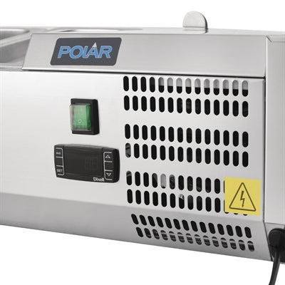Polar G-Series Countertop Prep Fridge 10x 1/4GN - G611