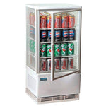 Polar C-Series Energy Efficient Display Fridge White 68Ltr - CX578