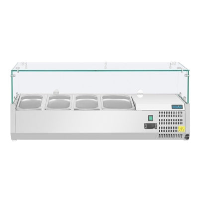 Polar G-Series Countertop Prep Fridge 3x 1/3GN & 1x 1/2GN - GD875