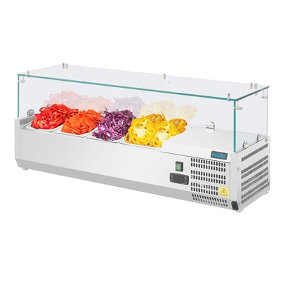 Polar G-Series Countertop Prep Fridge 3x 1/3GN & 1x 1/2GN - GD875