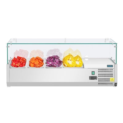 Polar G-Series Countertop Prep Fridge 3x 1/3GN & 1x 1/2GN - GD875