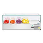 Polar G-Series Countertop Prep Fridge 3x 1/3GN & 1x 1/2GN - GD875