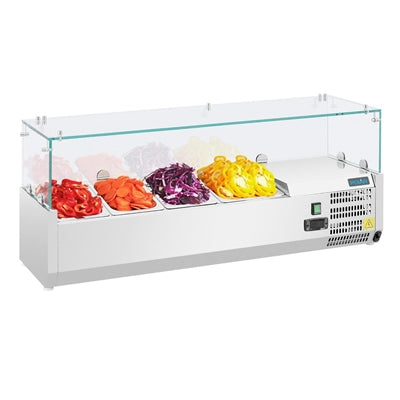 Polar G-Series Countertop Prep Fridge 3x 1/3GN & 1x 1/2GN - GD875