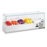 Polar G-Series Countertop Prep Fridge 3x 1/3GN & 1x 1/2GN - GD875