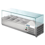 Polar G-Series Countertop Prep Fridge 3x 1/3GN & 1x 1/2GN - GD875