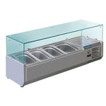 Polar G-Series Countertop Prep Fridge 3x 1/3GN & 1x 1/2GN - GD875
