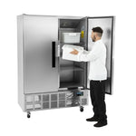 Polar G-Series Double Door Slimline Freezer 960Ltr - GD880