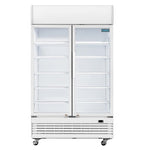 Polar G-Series Upright Display Cooler with Light Box 950Ltr - GE580