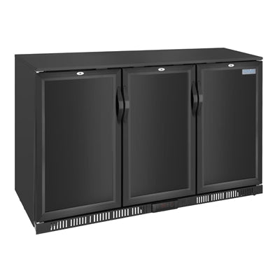 Polar G-Series Back Bar Cooler with 3 Solid Doors 320Ltr - GE999
