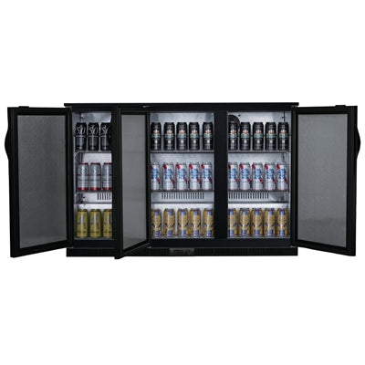 Polar G-Series Back Bar Cooler with 3 Solid Doors 320Ltr - GE999