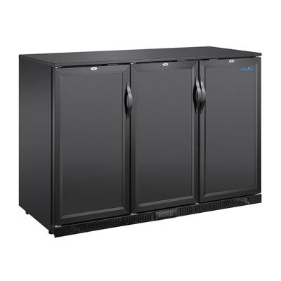 Polar G-Series Back Bar Cooler with 3 Solid Doors 320Ltr - GE999