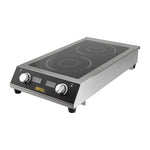 Buffalo Heavy Duty Double Induction Hob 7kW - GF239