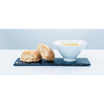 Olympia Slate Rectangular Display Trays 100x300mm (4 Pack) - CK408