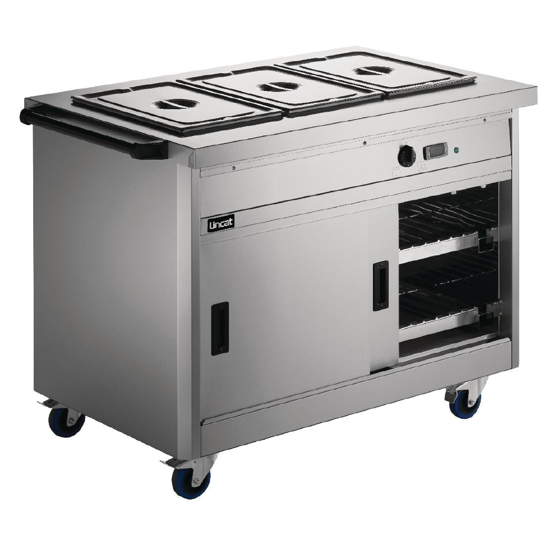 Lincat Panther Hot Cupboard and Bain Marie Top P8B3 - GF370