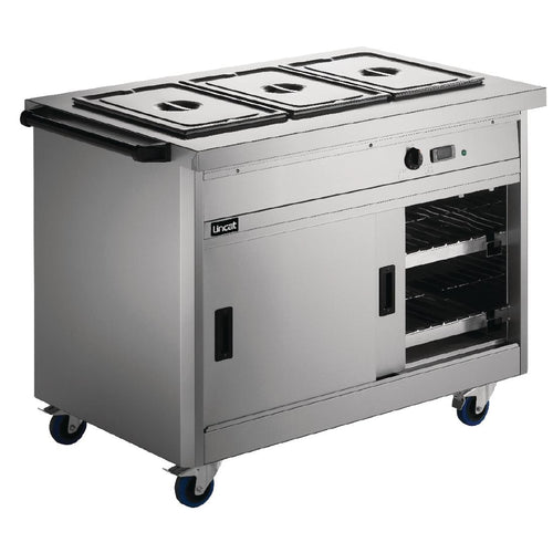 Lincat Panther Hot Cupboard and Bain Marie Top P8B3 - GF370