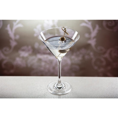 Olympia Bar Collection Crystal Martini Glasses 275ml (6 Pack) - GF731