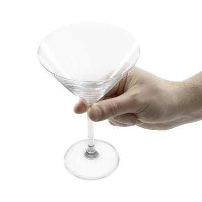 Olympia Bar Collection Crystal Martini Glasses 275ml (6 Pack) - GF731