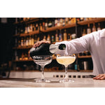Olympia Bar Collection Crystal Champagne Saucers 200ml (6 Pack) - GF732