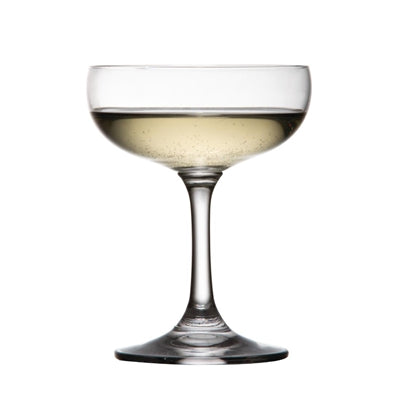 Olympia Bar Collection Crystal Champagne Saucers 200ml (6 Pack) - GF732