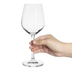 Olympia Chime Crystal Wine Glasses 365ml (6 Pack) - GF733