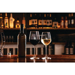 Olympia Chime Crystal Wine Glasses 365ml (6 Pack) - GF733