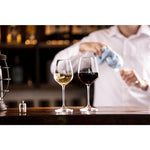 Olympia Chime Crystal Wine Glasses 365ml (6 Pack) - GF733