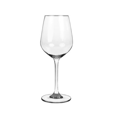 Olympia Chime Crystal Wine Glasses 365ml (6 Pack) - GF733