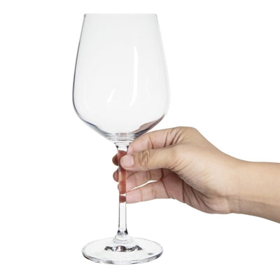 Olympia Chime Crystal Wine Glasses 495ml (6 Pack) - GF734