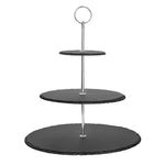 Olympia 3 Tier Slate Afternoon Tea Stand - GF991