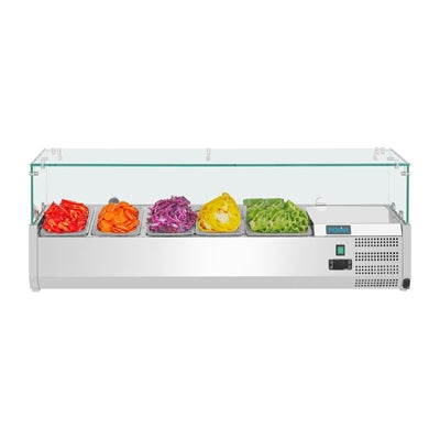 Polar G-Series Countertop Prep Fridge 4x GN 1/3 & 1x 1/2GN - GH261