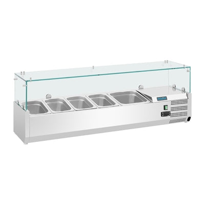 Polar G-Series Countertop Prep Fridge 4x GN 1/3 & 1x 1/2GN - GH261