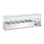Polar G-Series Countertop Prep Fridge 4x GN 1/3 & 1x 1/2GN - GH261