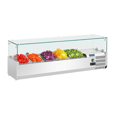 Polar G-Series Countertop Prep Fridge 4x GN 1/3 & 1x 1/2GN - GH261