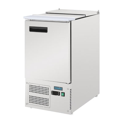 Polar G-Series Single Door Saladette Prep Counter Fridge - GH333