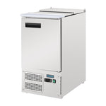 Polar G-Series Single Door Saladette Prep Counter Fridge - GH333