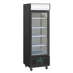 Polar G-Series Upright Display Fridge 218Ltr Black - GH426
