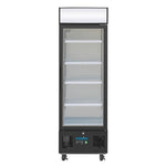 Polar G-Series Upright Display Fridge 218Ltr Black - GH426