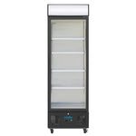 Polar G-Series Upright Display Fridge 368Ltr Black - GH427