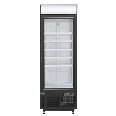 Polar G-Series Upright Display Freezer 412Ltr Black - GH428