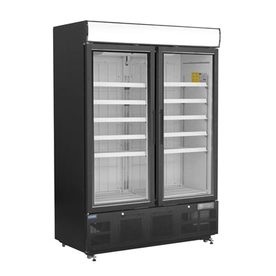 Polar G-Series Upright Display Freezer 920Ltr Black - GH429