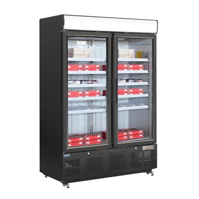 Polar G-Series Upright Display Freezer 920Ltr Black - GH429