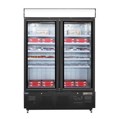 Polar G-Series Upright Display Freezer 920Ltr Black - GH429