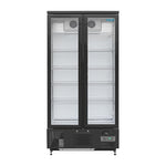 Polar Upright Back Bar Cooler with Hinged Doors 490Ltr - GJ449