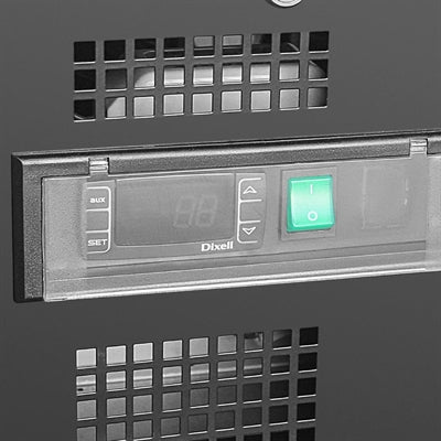 Polar Upright Back Bar Cooler with Hinged Doors 490Ltr - GJ449