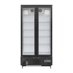 Polar Upright Back Bar Cooler with Hinged Doors 490Ltr - GJ449