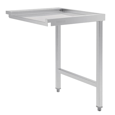 Vogue Pass Through Dishwash Table Left 600mm - GJ533
