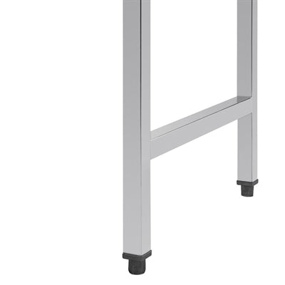 Vogue Pass Through Dishwash Table Left 600mm - GJ533