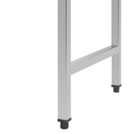Vogue Pass Through Dishwash Table Left 600mm - GJ533
