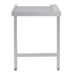 Vogue Pass Through Dishwash Table Left 600mm - GJ533
